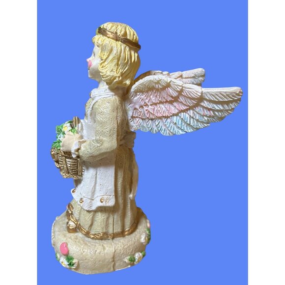 Hermitage Pottery January Month of the Year Angel 1998 - Picture 7 of 11